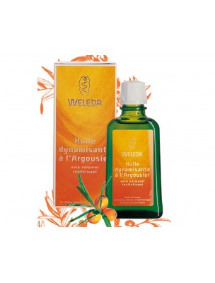 Image de Huile dynamisante à l'Argousier - Revitalise et protège la peau 100 ml - Weleda depuis Achetez les produits Weleda à l'herboristerie Louis