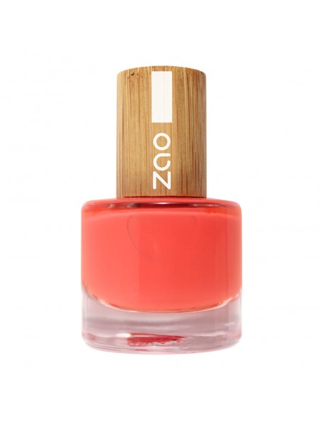 Image principale de Vernis à ongles Bio - 683 Corail Orangé 8 ml - Zao Make-up