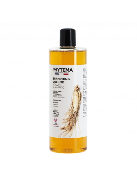 Image principale de Shampoing Volume Bio - Cheveux fins et plats 500 ml - Phytema