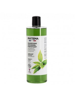 Image de Universal Fortifying Organic Shampoo - Dull and devitalized hair 500 ml Phytema depuis Buy the products Phytema at the herbalist's shop Louis