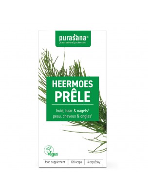 Image de Prêle Bio - Articulations 120 gélules - Purasana via Ortie Bio - Jus de plante fraîche 200 ml - Salus