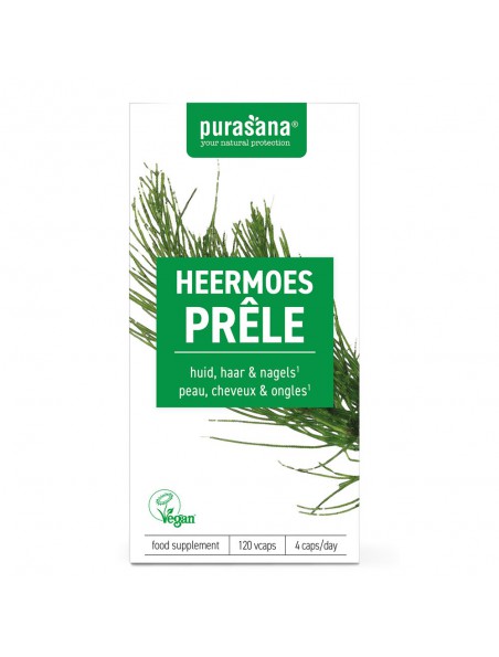 Achetez Prêle Bio - Articulations 120 gélules - Purasana à l'herboristerie Louis Image principale de Prêle Bio - Articulations 120 gélules - Purasana