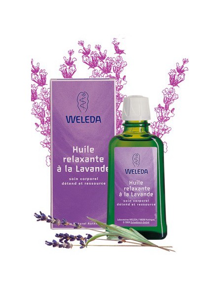 Image principale de Huile relaxante à la Lavande - Détend et ressource 100 ml - Weleda