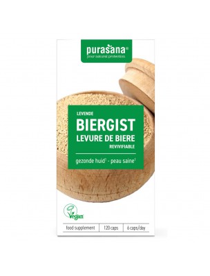 Image de Levure de bière revivifiable - Peau, cheveux, ongles 120 gélules - Purasana depuis PrestaBlog