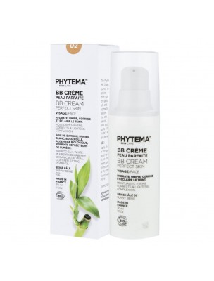 Image de BB Crème Bio - Hâlé 02 Soin du Visage 30ml - Phytema depuis Achetez les produits Phytema à l'herboristerie Louis