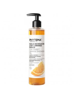 Image de Huile de Douche 2 en 1 Bio - Soin du Corps 250ml - Phytema depuis louis-herboristerie