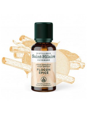 Image de Flocon épicé Bio - Diffuser Synergy 30 ml - De Saint-Hilaire depuis Relaxing complexes to diffuse