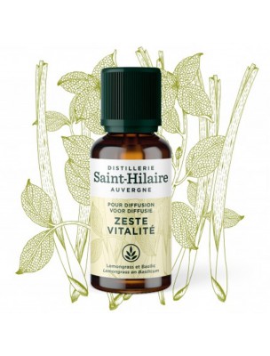 Image de Zeste Vitalité Bio - Synergie à Diffuser 30 ml - De Saint-Hilaire depuis Huiles essentielles à diffuser - Retrouvez le bien-être chez vous (2)