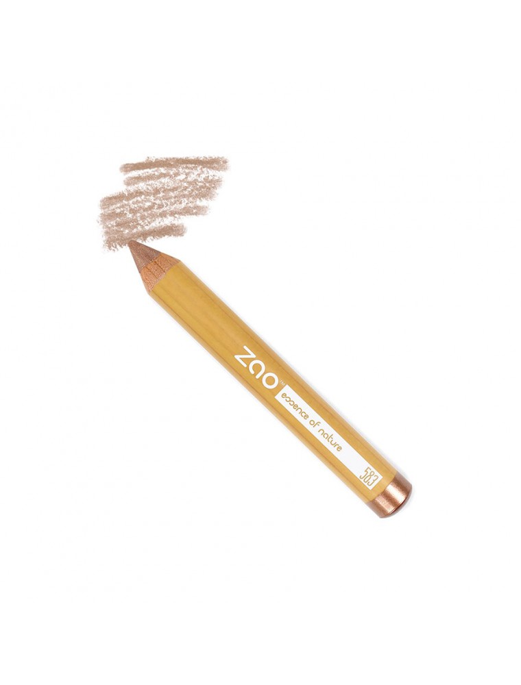 Image principale de la modale pour Crayon Jumbo Yeux Bio - Taupe Irisé 583 2,1 grammes - Zao Make-up