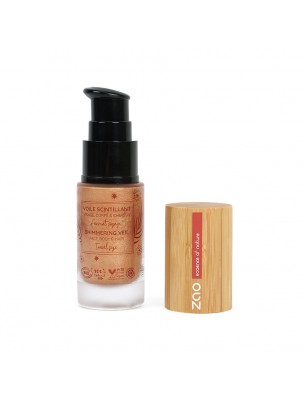 Image 64094 supplémentaire pour Voile Scintillant Bio - Visage, Corps et Cheveux 30 ml - Zao Make-up