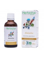 Image de Absinthe (Grande absinthe) Bio - Estomac et Vermifuge Teinture-mère Artemisia absinthium 50 ml - Herbiolys depuis Produits de phytothérapie en ligne