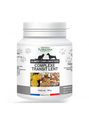 Image de Complexe Transit Lent - Transit Chiens et Chats 100g - Floralpina depuis Achetez les produits Floralpina à l'herboristerie Louis