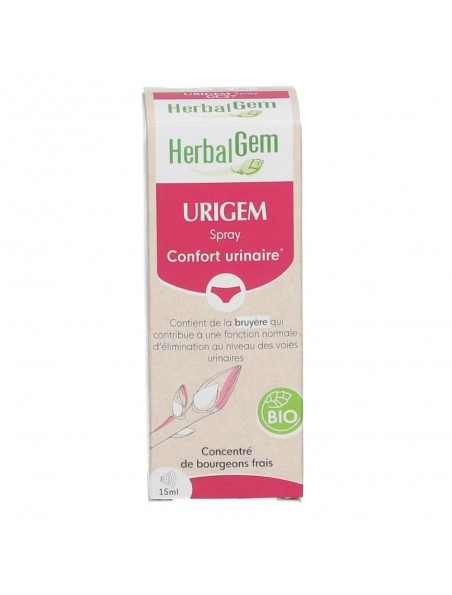 Image principale de UriGEM GC27 Bio - Confort urinaire en Gemmothérapie Spray de 15 ml - Herbalgem
