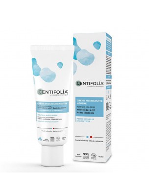 Image de Crème Hydratante Neutre Bio - Visage et Cou 40 ml - Centifolia via Mini fouet - Centifolia®