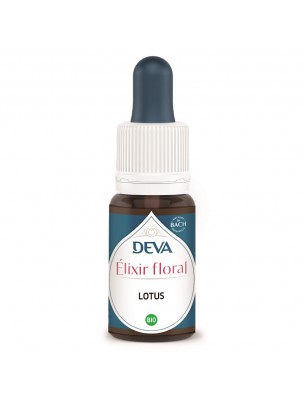 Image de Lotus Bio - Ouverture du coeur Elixir floral 15 ml - Deva depuis Achetez les produits Deva à l'herboristerie Louis