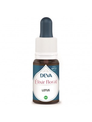 Image de Lotus Bio - Ouverture du coeur Elixir floral 15 ml - Deva depuis Achetez les produits Deva à l'herboristerie Louis (3)