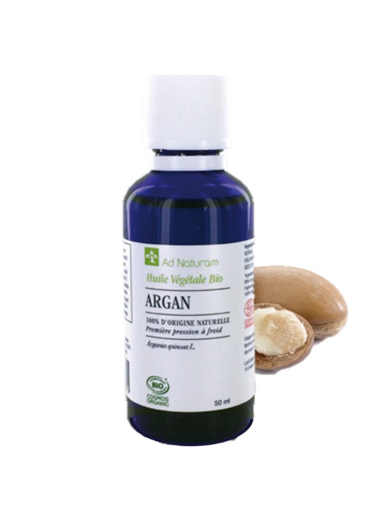 Image principale de la modale pour Argan Bio - Huile Végétale d'Argania spinosa 50 ml - Ad Naturam