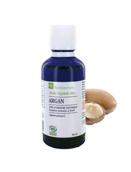Image principale de Argan Bio - Huile Végétale d'Argania spinosa 50 ml - Ad Naturam