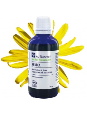 Image de Arnica Bio - Macérât Huileux d'Arnica montana 50 ml - Ad Naturam depuis Résultats de recherche pour "Arnica Bio - Fl"