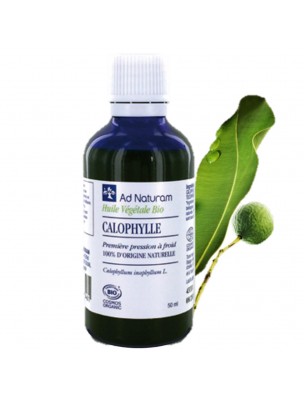 Image de Calophylle Bio - Huile Végétale de Calophyllum inophyllum 50 ml - Ad Naturam via Sésame Bio - 50 ml - Ad Naturam