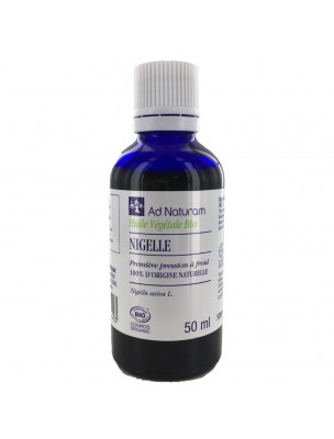 Image 65222 supplémentaire pour Nigelle Bio - Huile Végétale de Nigella sativa L. 50 ml - Ad Naturam