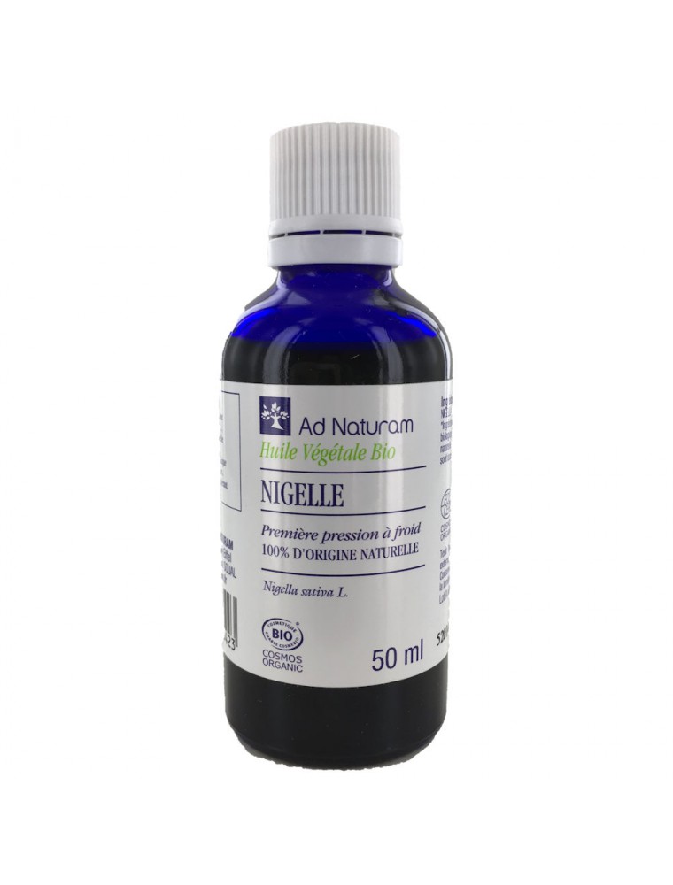 Image principale de la modale pour Nigelle Bio - Huile Végétale de Nigella sativa L. 50 ml - Ad Naturam