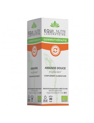 Image de Amande Douce Macérât de Bourgeon Bio - Circulation 30 ml - Equi-Nutri via Thy- Complexe n°24 Bio - Thyroïde 30 ml - Equi-Nutri