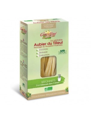 Image de Véritable Aubier du Tilleul sauvage du Roussillon Bio - Drainage 400 g - La Gravelline via Aubier de Tilleul Bio Dépuratif Herbiolys 50 ml