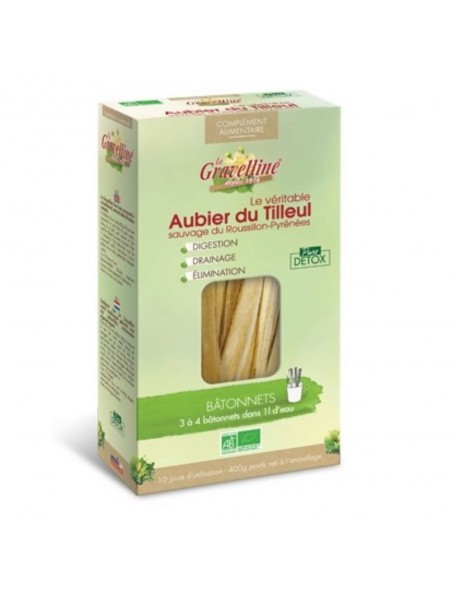 Véritable Aubier du Tilleul sauvage du Roussillon Bio - Drainage 400 g - La Gravelline