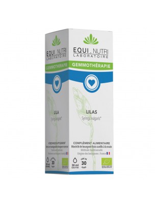 Image de Lilas Macérât de Bourgeon Bio - Circulation 30 ml - Equi-Nutri depuis louis-herboristerie