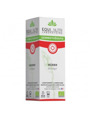 Image de Mûrier Macérât de Bourgeon Bio - Digestion et Glycémie 30 ml - Equi-Nutri via Diabliss - Sucre de Canne aux Herbes 500g