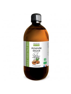 Image de Amande douce Bio - Huile végétale de Prunus dulcis 500 ml - Propos Nature depuis Achetez les produits Propos Nature à l'herboristerie Louis