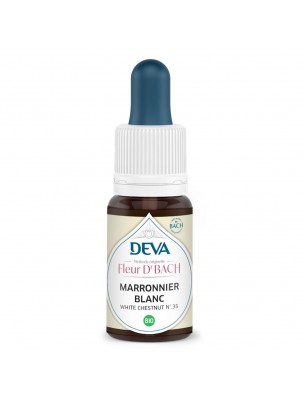 Image de Marronnier blanc Bio - Clarté mentale et Tranquillité d'esprit Élixir Floral de Bach 15 ml - Deva via Complexe Ecole et Devoirs C34 Bio - Fleurs de Bach Granules 10 ml - Biofloral