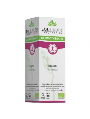 Image de Tilleul Macérât de Bourgeon Bio - Détente et Digestion 30 ml - Equi-Nutri depuis Détente Complexe n°13 Bio - Equi-Nutri