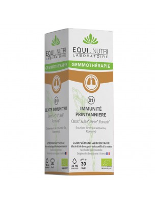 Image de Immunité Printanière Complexe n°1 Bio - Allergies 30 ml - Equi-Nutri depuis Commandez les produits Equi-Nutri à l'herboristerie Louis