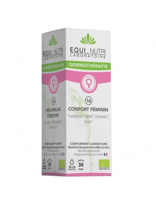 Image de Confort Féminin Complexe n°16 Bio - Ménopause 30 ml - Equi-Nutri depuis Commandez les produits Equi-Nutri à l'herboristerie Louis