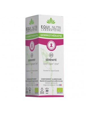 Image de Sérénité Complexe n°23 Bio - Sommeil et Stress 30 ml - Equi-Nutri via Cognassier Bio - Féminité accomplie Elixir floral 10 ml -