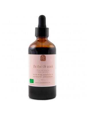 Image de Elixir Bébé et Moi Sans Alcool Bio - Grossesse 100 ml - Curanderas depuis ▷▷ Bourgeons sans alcool : la gemmothérapie pour tous.