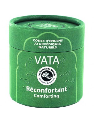 Image de Vata Réconfortant - Encens Ayurvédiques 15 cônes - Les Encens du Monde depuis louis-herboristerie