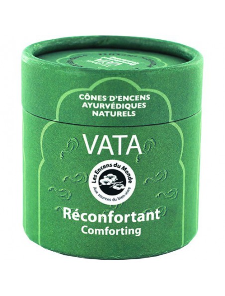Achetez Vata Réconfortant - Encens Ayurvédiques 15 cônes - Les Encens du Monde à l'herboristerie Louis Image principale de Vata Réconfortant - Encens Ayurvédiques 15 cônes - Les Encens du Monde