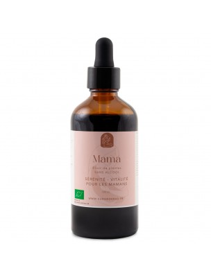 Image de Elixir Mama Sans Alcool Bio - Sommeil et Stress 100 ml - Curanderas depuis Achetez les produits Curanderas à l'herboristerie Louis