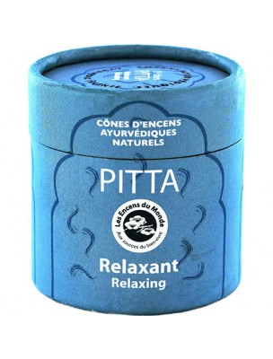 Image de Pitta Relaxant - Encens Ayurvédiques 15 cônes - Les Encens du Monde depuis louis-herboristerie