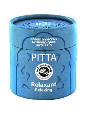 Pitta Relaxant - Ayurvedic Incense 15 cones - Les Encens du Monde