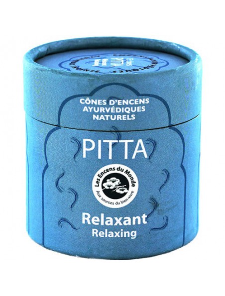 Achetez Pitta Relaxant - Encens Ayurvédiques 15 cônes - Les Encens du Monde à l'herboristerie Louis Image principale de Pitta Relaxant - Encens Ayurvédiques 15 cônes - Les Encens du Monde