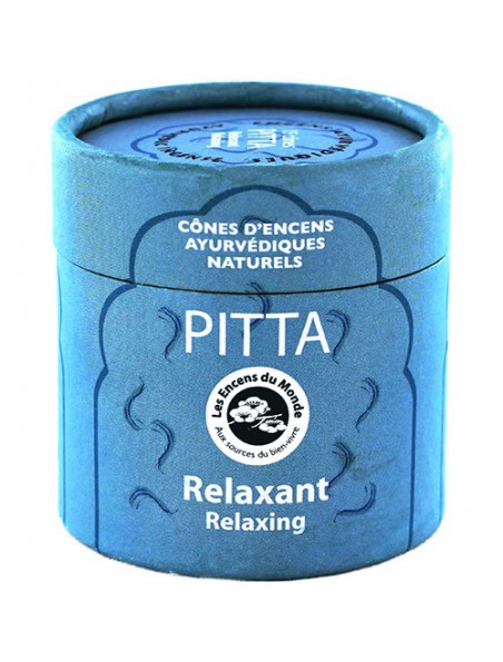 Image principale de Pitta Relaxant - Encens Ayurvédiques 15 cônes - Les Encens du Monde