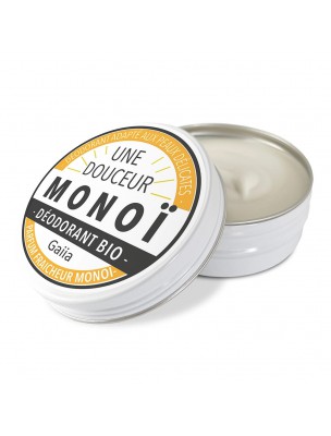 Image de Baume Déodorant Douceur - Monoï 50 ml - Gaiia depuis Déodorant solide et liquide naturels pour une protection sans irritation
