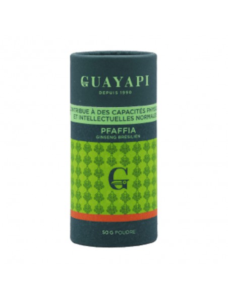Achetez Pfaffia sténophylla - Articulations Poudre de 50 g - Guayapi à l'herboristerie Louis Image principale de Pfaffia sténophylla - Articulations Poudre de 50 g - Guayapi