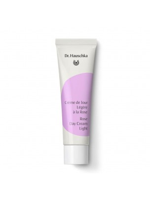 Image de Crème de Jour Légère à la Rose - Soin du visage Edition Limitée 30 ml - Dr Hauschka depuis Achetez les produits Dr Hauschka à l'herboristerie Louis
