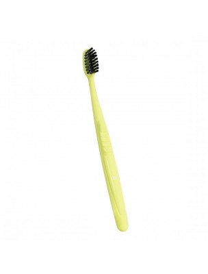 Image de Brosse à dents Recyclette Junior - Vert Anis Souple - Bioseptyl via Brosse à dents Dubois Junior - Blanc Souple - Bioseptyl