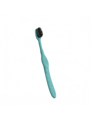 Image de Brosse à dents La P'tite Recyclette - Bleu Caraïbes Souple - Bioseptyl depuis Commandez les produits Bioseptyl à l'herboristerie Louis